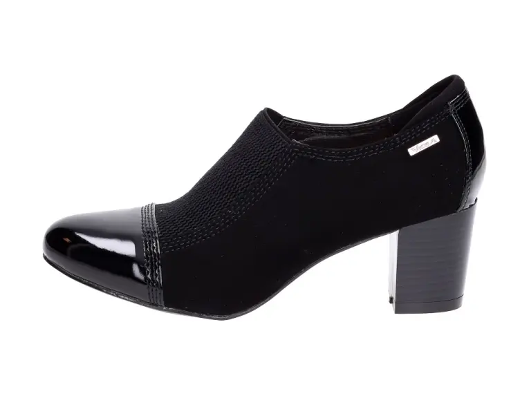Piękne czarne buty damskie naSłupku Vices 6709