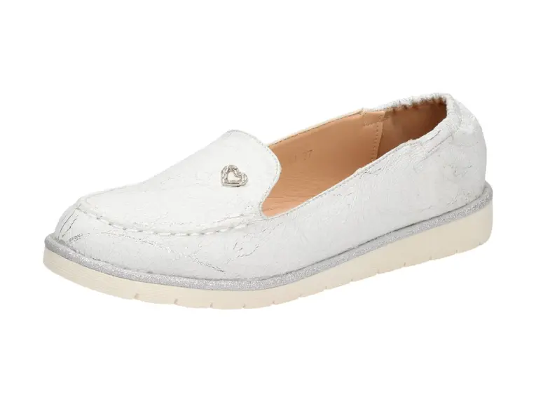 Białe mokasyny, buty damskie Vices 7141-41
