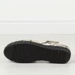 Szare skórzane sandały damskie z zakrytymi palcami T.SOKOLSKI A88