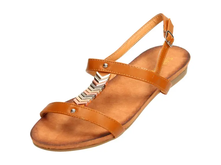 Brązowe sandały damskie Sabatina 1111-5