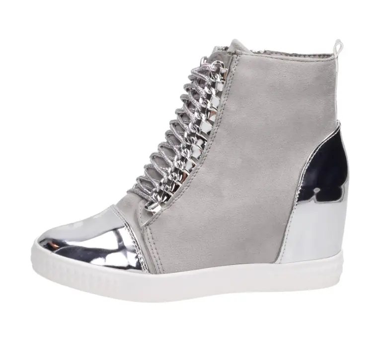 Szare sneakersy, buty damskie Vices 1123-7