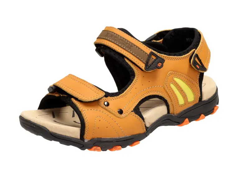 Camelowe sandały, buty męskie Badoxx Msd93