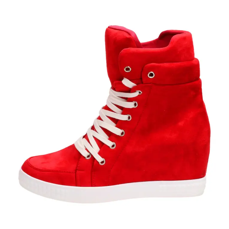 Czerwone sneakersy, buty damskie Vices 1125-19