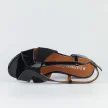 Czarne sandały damskie na obcasie M.DASZYŃSKI SA214-4