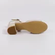 Szare matowe sandały damskie na obcasie SERGIO LEONE SK806