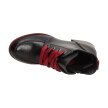 Czarne botki damskie na obcasie VINCEZA 10769 PU
