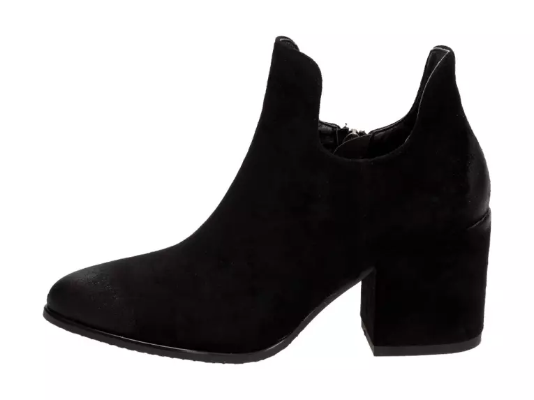 Czarne botki damskie Vinceza 10558 20