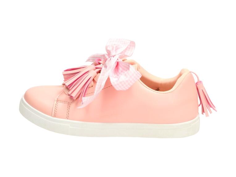 Różowe buty damskie Vices 8271-20 Frędzle