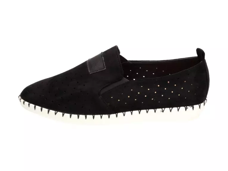 Czarne przewiewne buty damskie Vices 2063-1