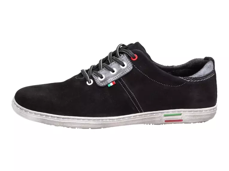 Polskie buty męskie Mario Boschetti 801 Bk