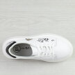Białe skórzane sneakersy damskie na platformie Filippo Dp6300/24