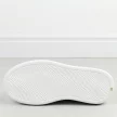 Białe skórzane sneakersy damskie na platformie Filippo Dp6300/24