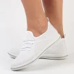 Biały sportowe buty damskie, tenisówki McKeylor 13548
