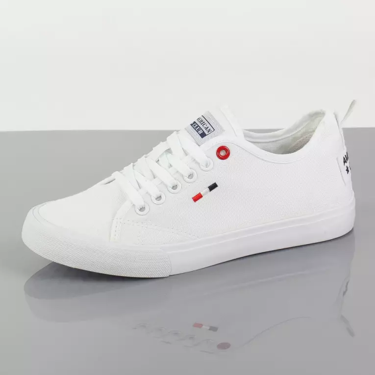 Białe trampki damskie AMERICAN CLUB LH72/22
