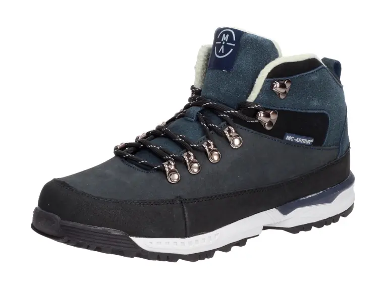 Granatowe buty męskie na zimę McArthur Ul02