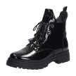 Czarne lakierowane trapery damskie FILIPPO DBT3035/21