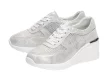 Srebrne sneakersy damskie S.BARSKI 97705