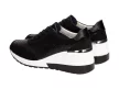 Czarne sneakersy damskie S.BARSKI 97799