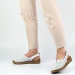 Białe skórzane sandały damskie z zakrytymi palcami T.SOKOLSKI 7305