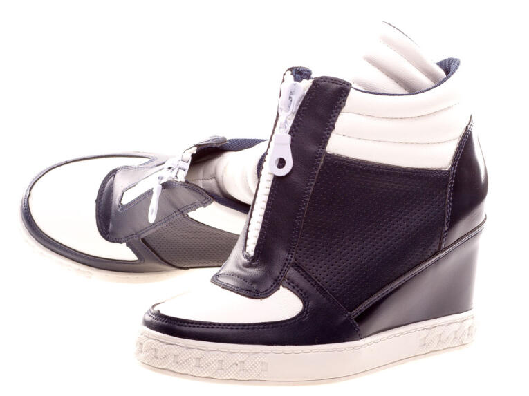 Wiosenne sneakersy trampki damskie 609 Nv