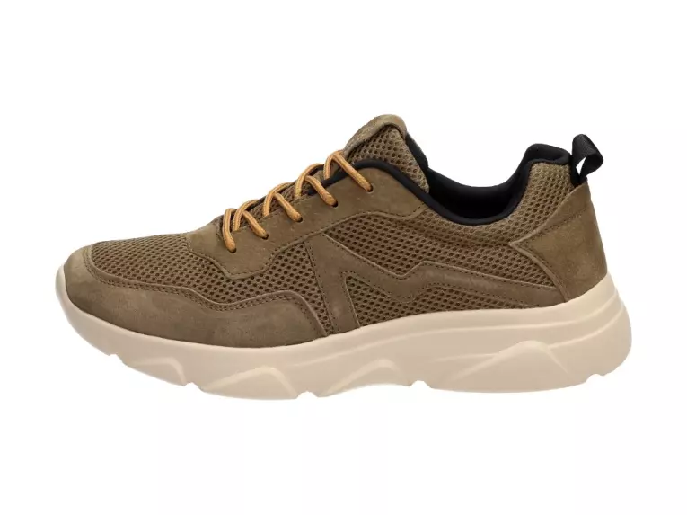 Brązowe sportowe buty męskie American Aa03 Br