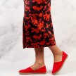 Czerwone espadryle damskie VINCEZA 34560
