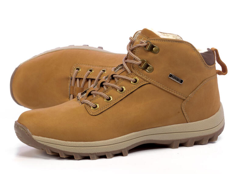 -30% Śniegowce męskie, botki Wishot camel 257