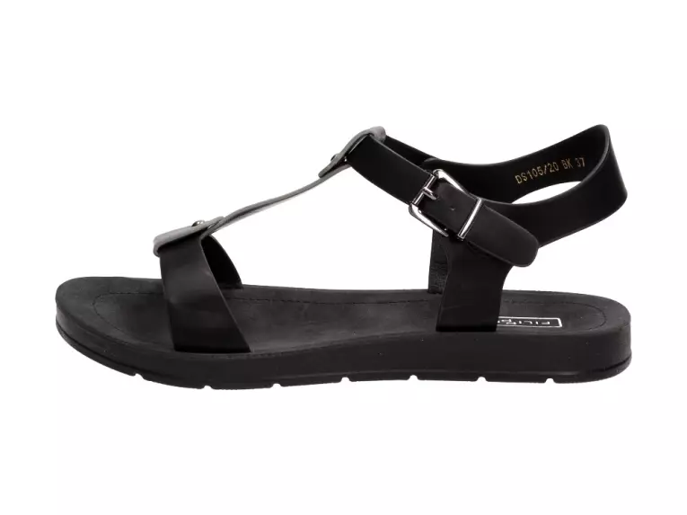 Czarne sandały damskie Filippo Ds105/20