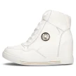 Białe skórzane sneakersy damskie, botki FILIPPO DBT3552/22