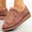 Różowe półbuty, buty damskie Vices 7203-20