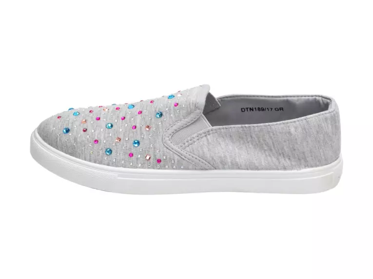Szare tenisówki, buty damskie McKey Dtn189