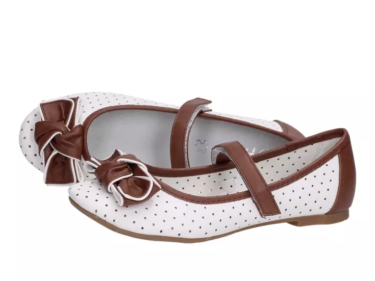 Buty dziecięce balerinki American Club 626 Br