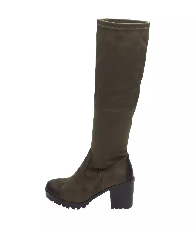 Kozaki damskie Vinceza 16096 Khaki