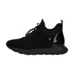 Czarne zamszowe botki damskie, sneakersy na zimę VINCEZA 10787 ZAMSZ