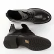 Czarne botki damskie VINCEZA 10766 PU