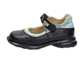 Balerinki, buty dziecięce KRIMASO 9411 NV/BL