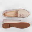 Beżowe skórzane mokasyny damskie, loafersy T.SOKOLSKI 430