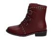 Bordowe botki damskie, sztyblety Vices 2098-42