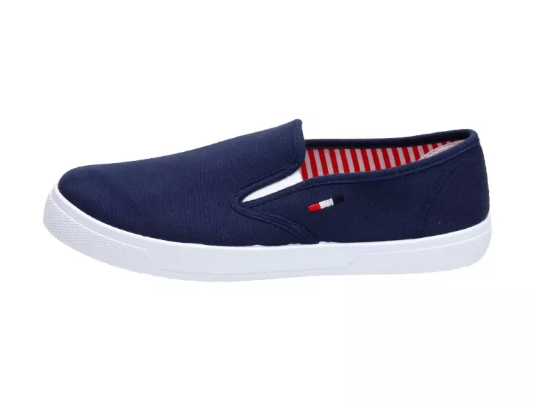 Granatowe tenisówki buty damskie Wishot 32-099
