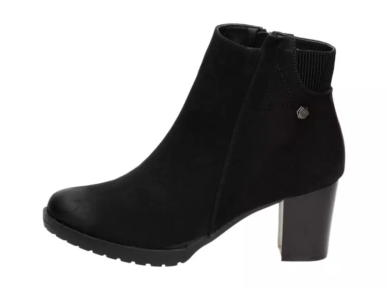 Czarne botki damskie Sabatina Dm18-213 N