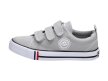 Szare trampki dziecięce AMERICAN CLUB LH38/21