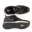 Czarne sneakersy półbuty damskie VINCEZA 10743