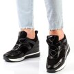 Czarne sneakersy półbuty damskie VINCEZA 10743