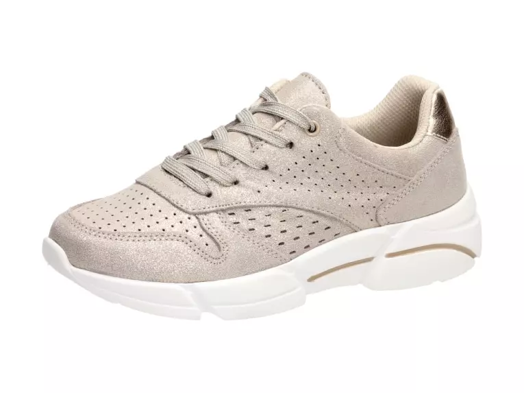 Złote sneakersy damskie FILIPPO DP2156/21