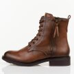 Brązowe skórzane botki damskie T.Sokolski Z25-214
