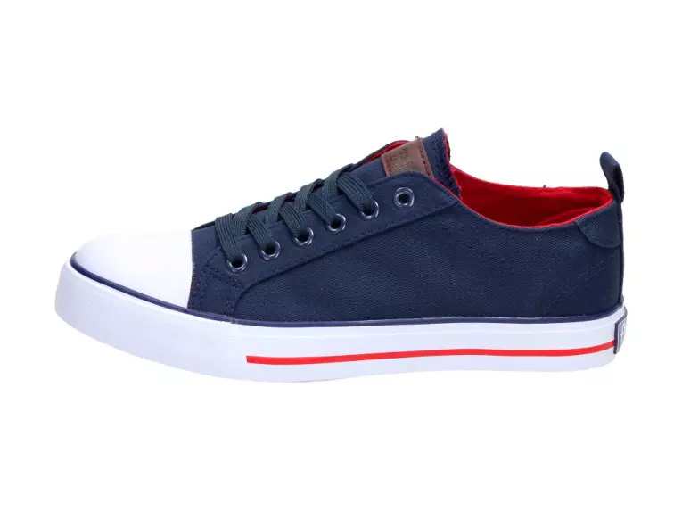 Granatowe trampki damskie American Club Lh72