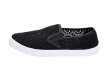 Slip On Czarne tenisówki damskie Wishot 126