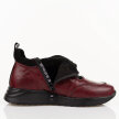 Bordowe skórzane botki damskie Filippo Dbt7168/25