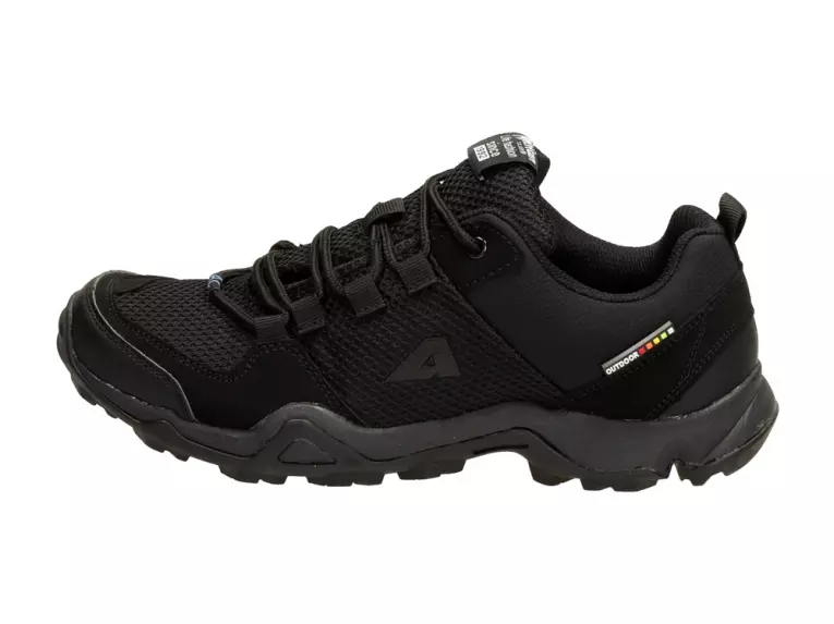 Czarne sportowe buty męskie American Club 1752