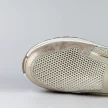 Złote skórzane sneakersy damskie S.BARSKI 29047